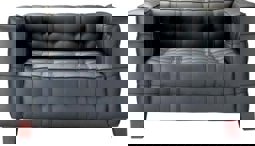 Show details for Josef Hoffmann sofa 2-seater Cubus (1910) Picture of Josef Hoffmann sofa 2-seater Cubus (1910)